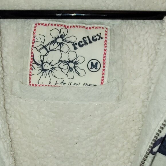 California Republic Reflex zippered hoodie sweat jacket - Picture 2 of 3